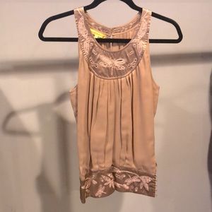 Catherine Malandrino Silk Tank